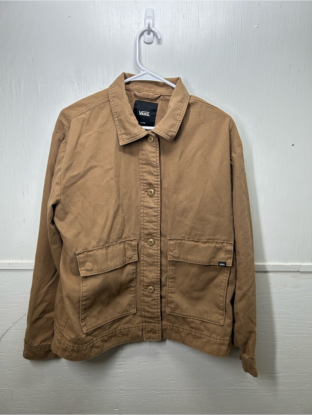 Vans Women's Tan Utility Canvas Jacket
